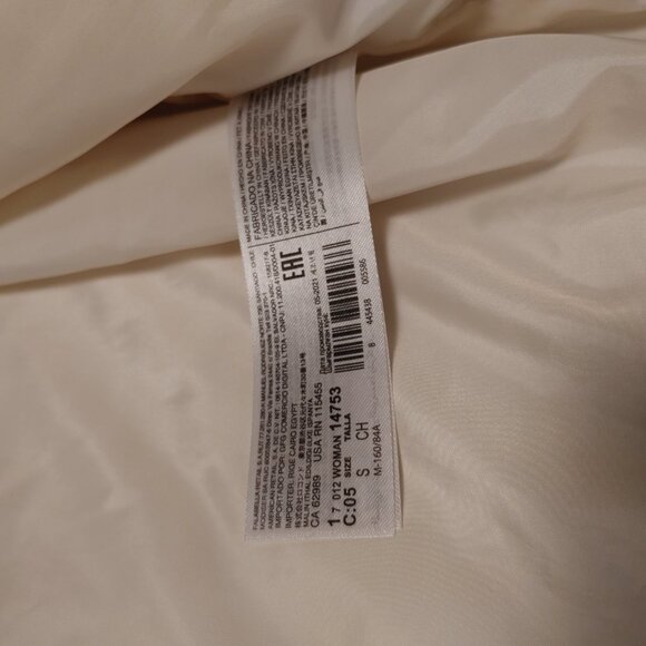 MNG off-white light puffer coat - Picture 15 of 16